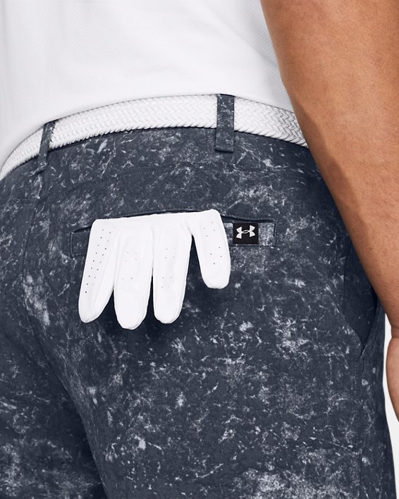 Pantalón corto ajustado con estampado UA Drive para hombre, Gray, pdpMainDesktop image number 3